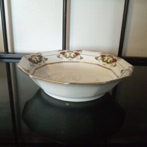 Vintage Limoges Gold Trimmed Bowl
